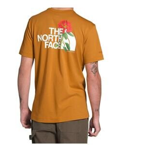 The‎ North Face Gold Himalatan Rhododendron Floral T Shirt L Mens Bottle Source